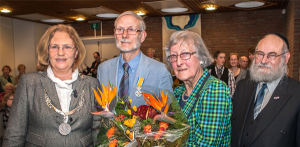 Dominee Kees Sybrandi geridderd