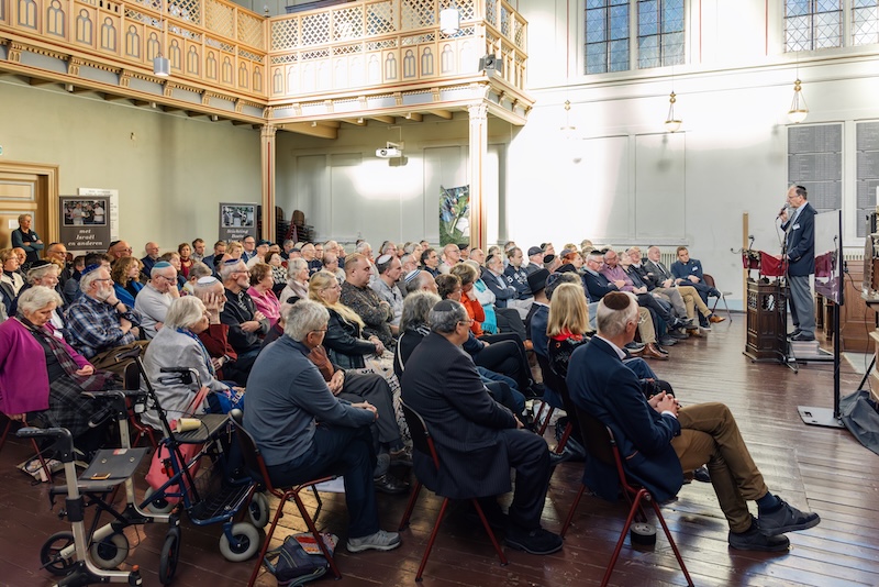 Jubileumdag stichting Boete en Verzoening op 17 september 2024 in de Synagoge van Zwolle.