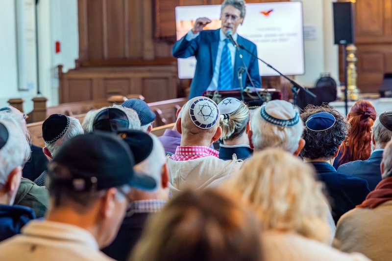 Jubileumdag stichting Boete en Verzoening op 17 september 2024 in de Synagoge van Zwolle.
