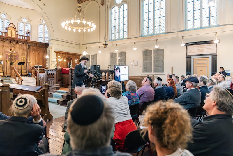 Jubileumdag stichting Boete en Verzoening op 17 september 2024 in de Synagoge van Zwolle.
