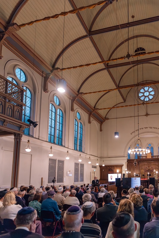 Jubileumdag stichting Boete en Verzoening op 17 september 2024 in de Synagoge van Zwolle.