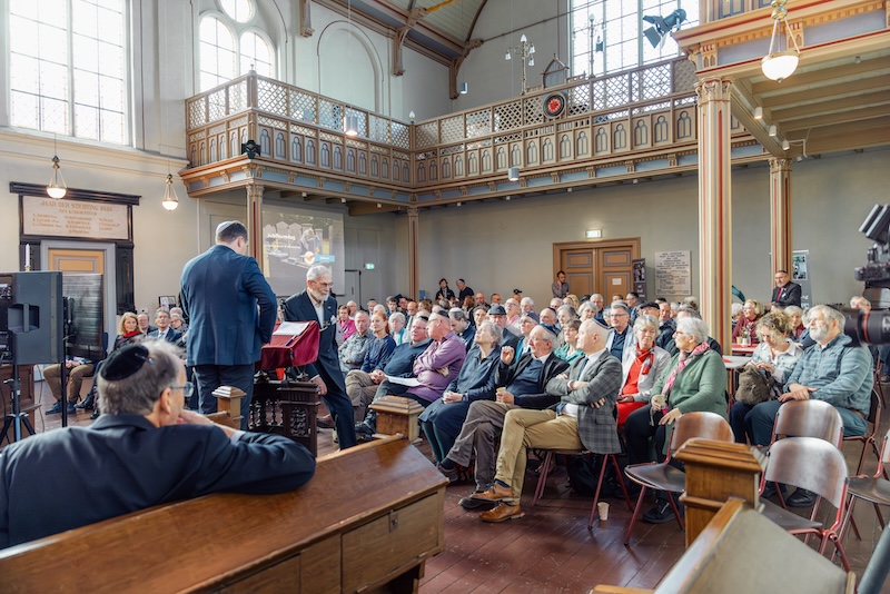 Jubileumdag stichting Boete en Verzoening op 17 september 2024 in de Synagoge van Zwolle.