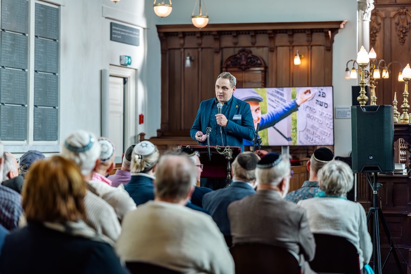 Jubileumdag stichting Boete en Verzoening op 17 september 2024 in de Synagoge van Zwolle.