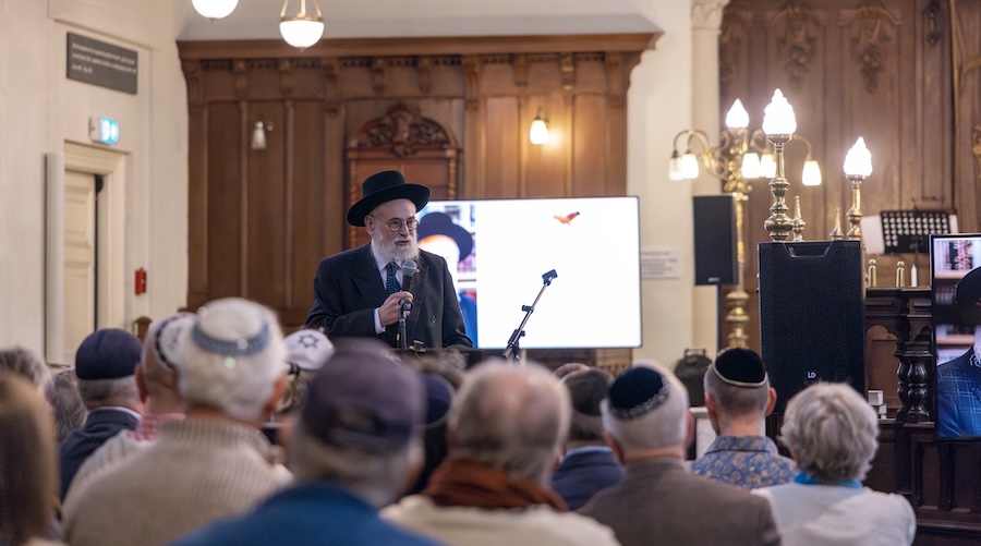 Jubileumdag stichting Boete en Verzoening op 17 september 2024 in de Synagoge van Zwolle.
