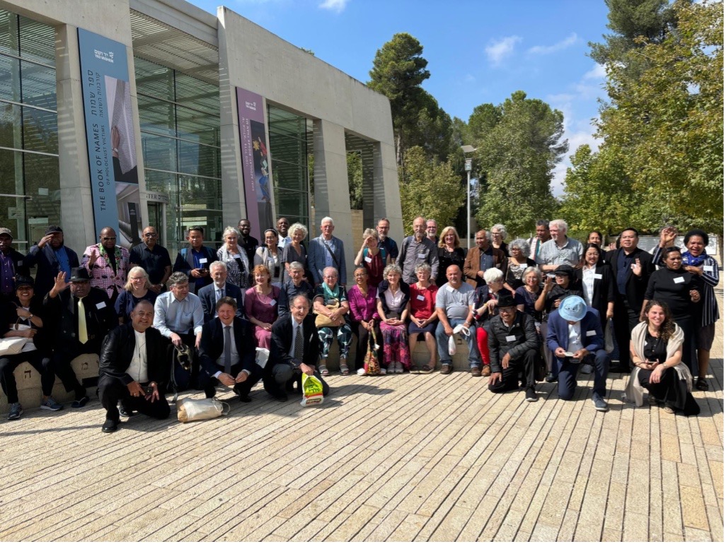 Deelnemers Verzoeningsreis brachten op 7 oktober een bezoek bij Yad Vashem.